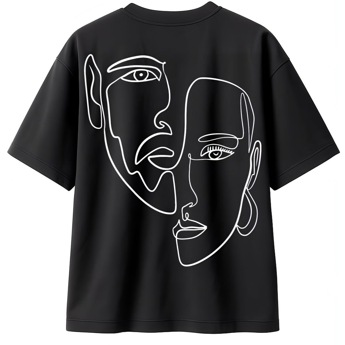 T-Shirt Double Visage Femme
