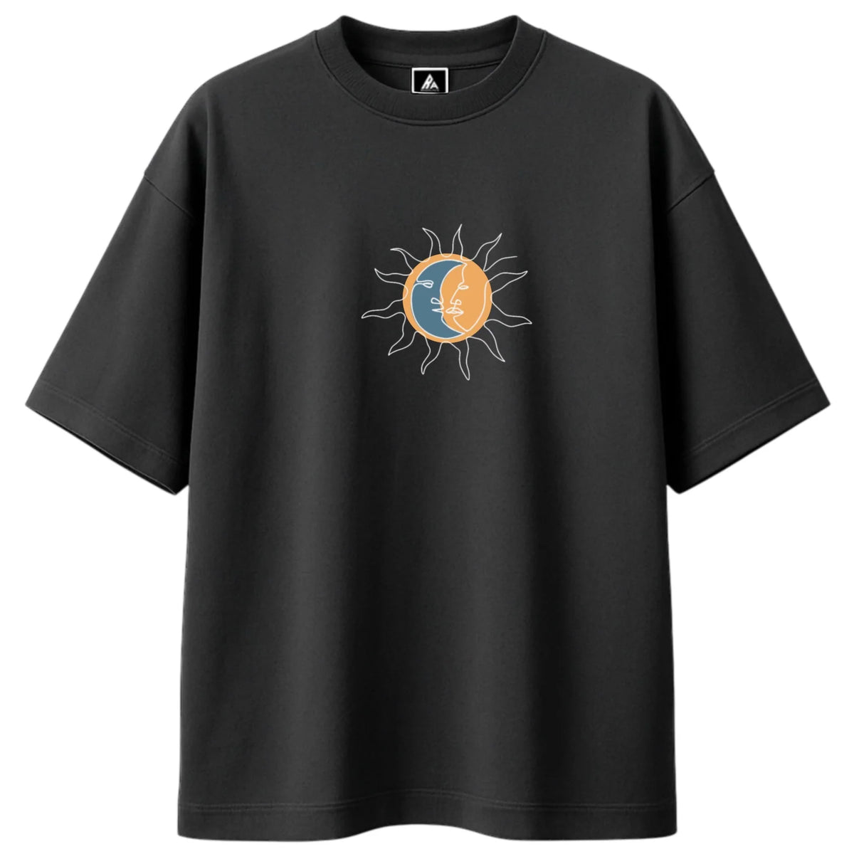 Tshirt Soleil Lune Femme