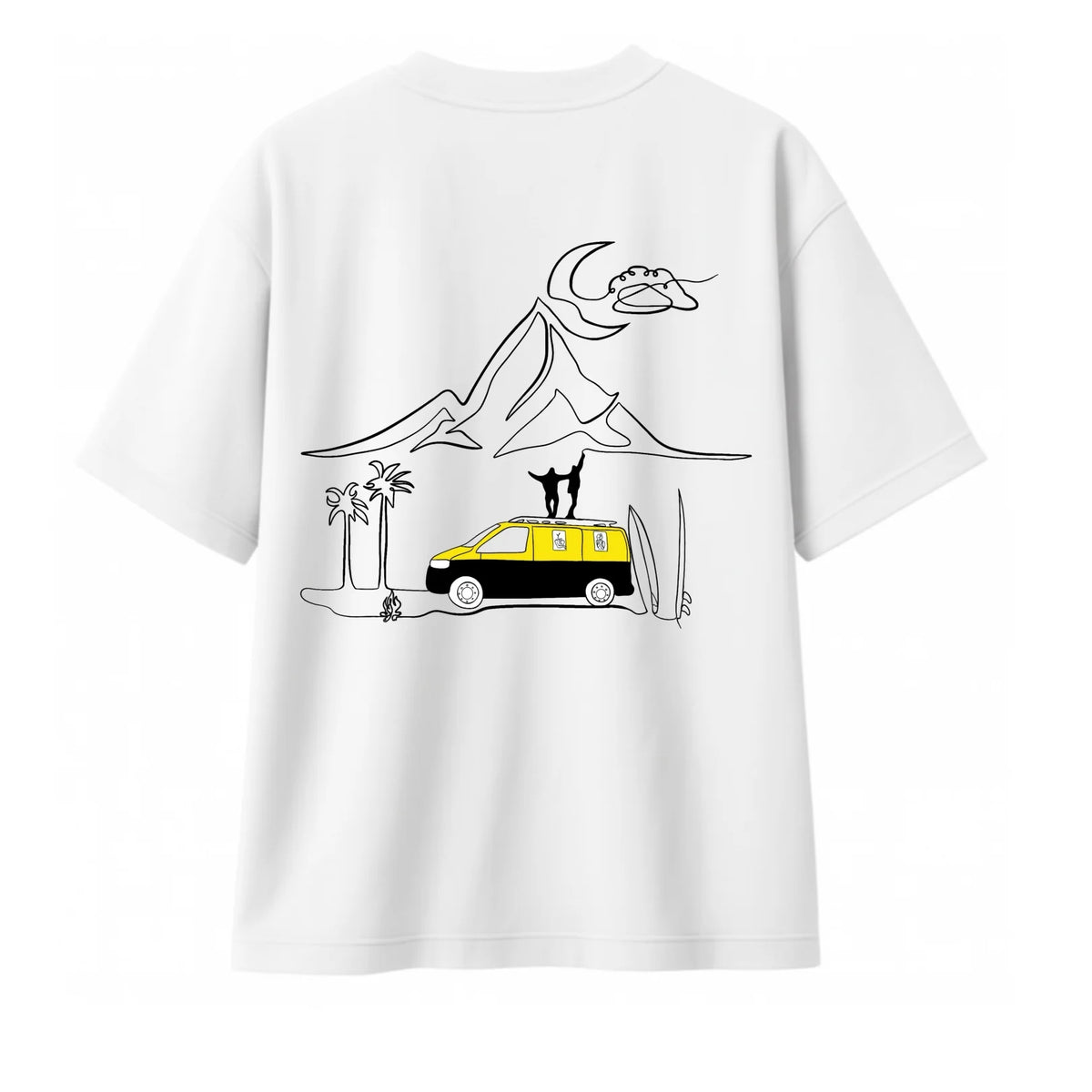 T-shirt Vanlife femme