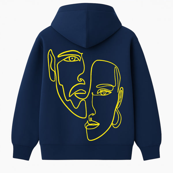Hoodie Double Visage