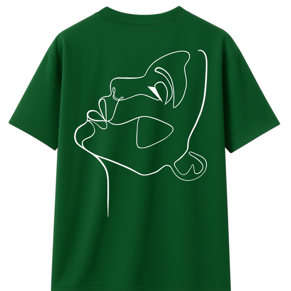 T-Shirt One Line Draw Femme