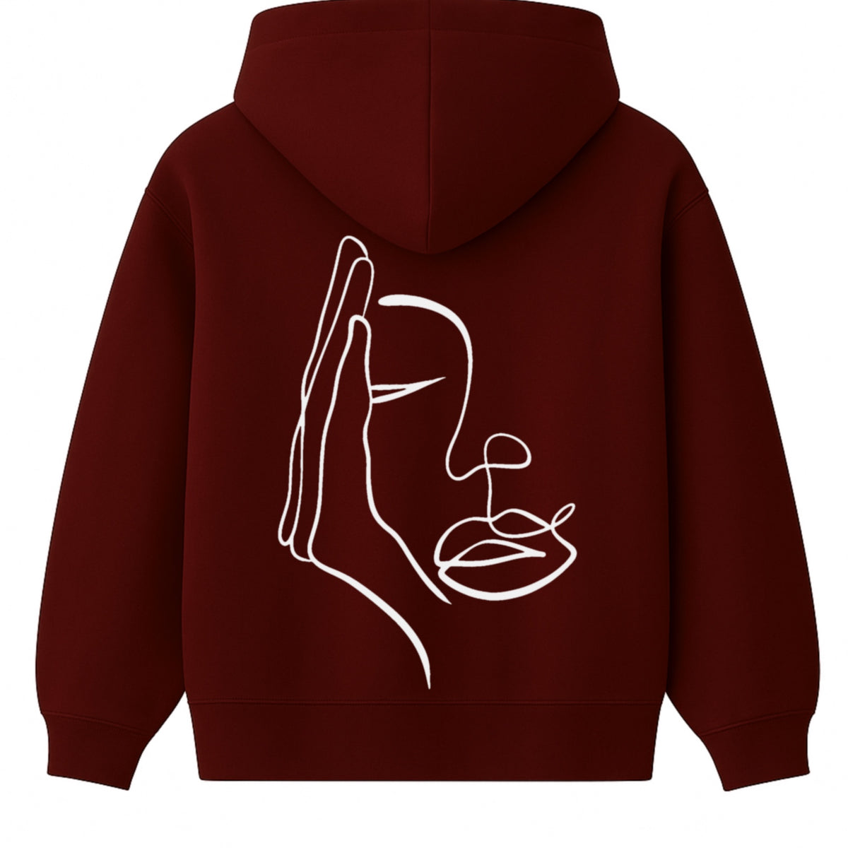 Hoodie Visage Caché Femme