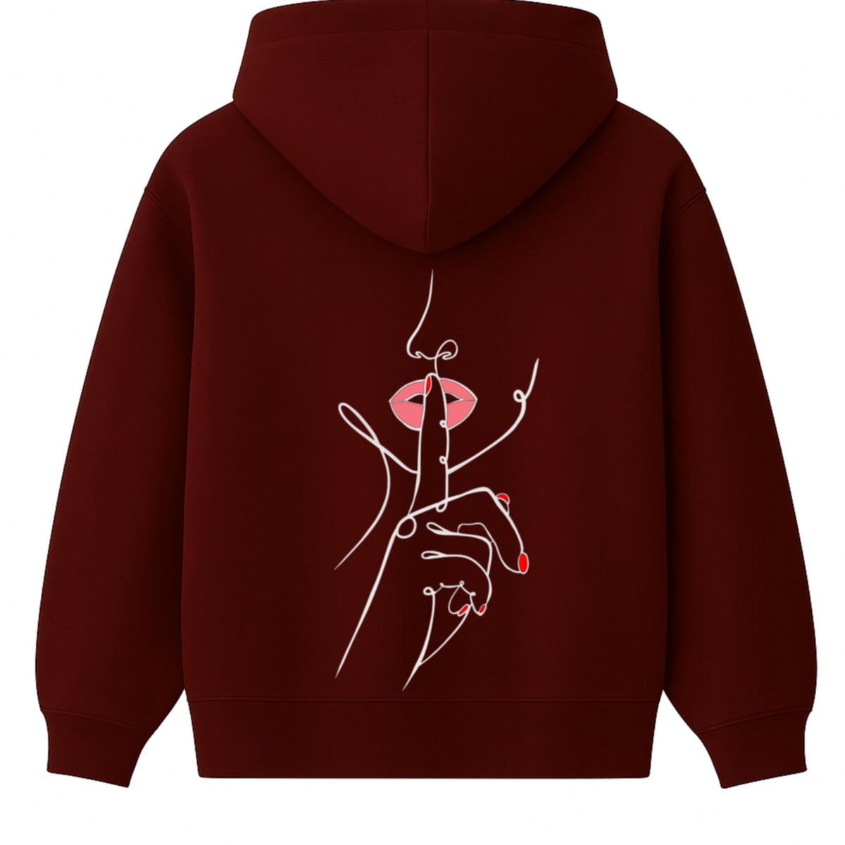 Hoodie Silence Femme