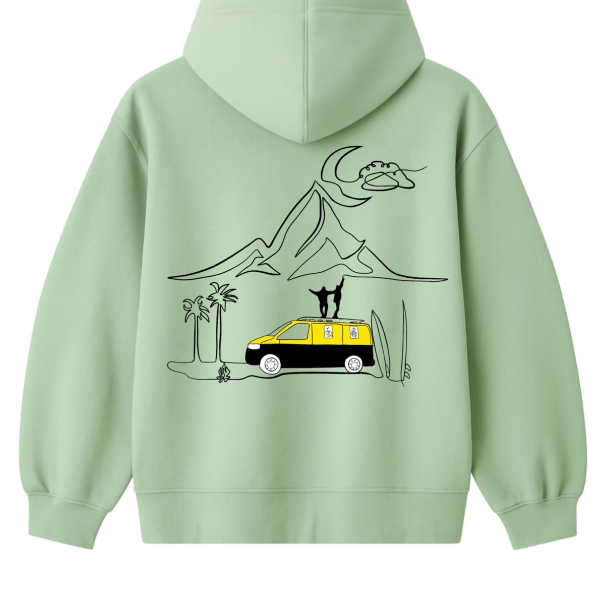 Hoodie Vanlife femme