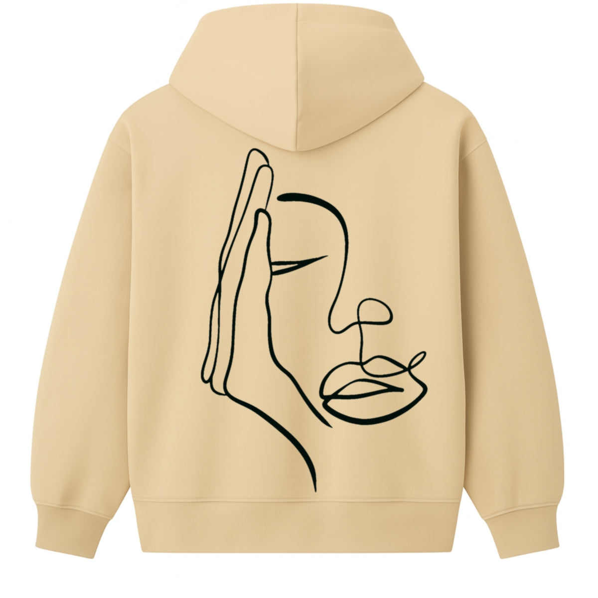 Hoodie Visage Caché Femme
