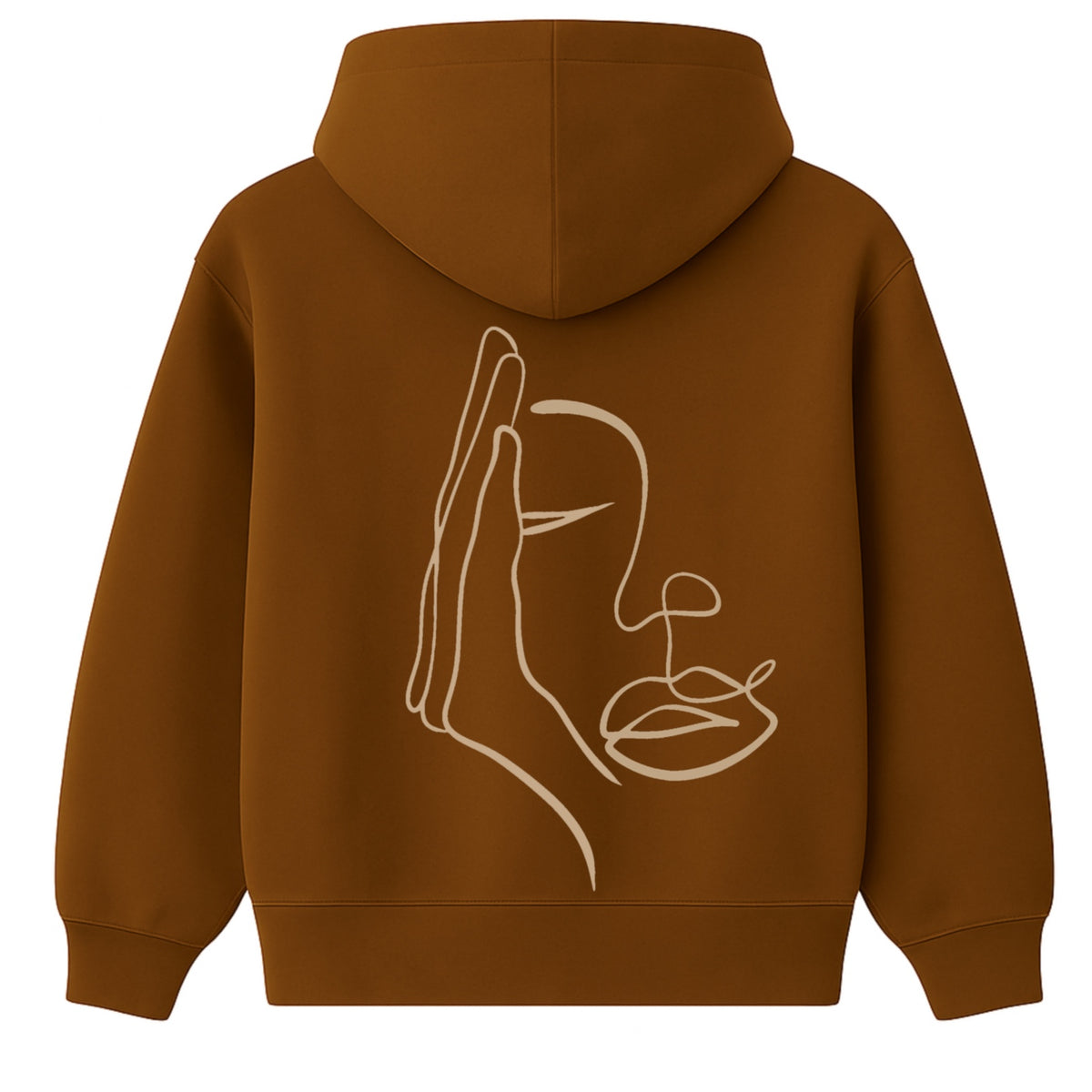 Hoodie Visage Caché Femme