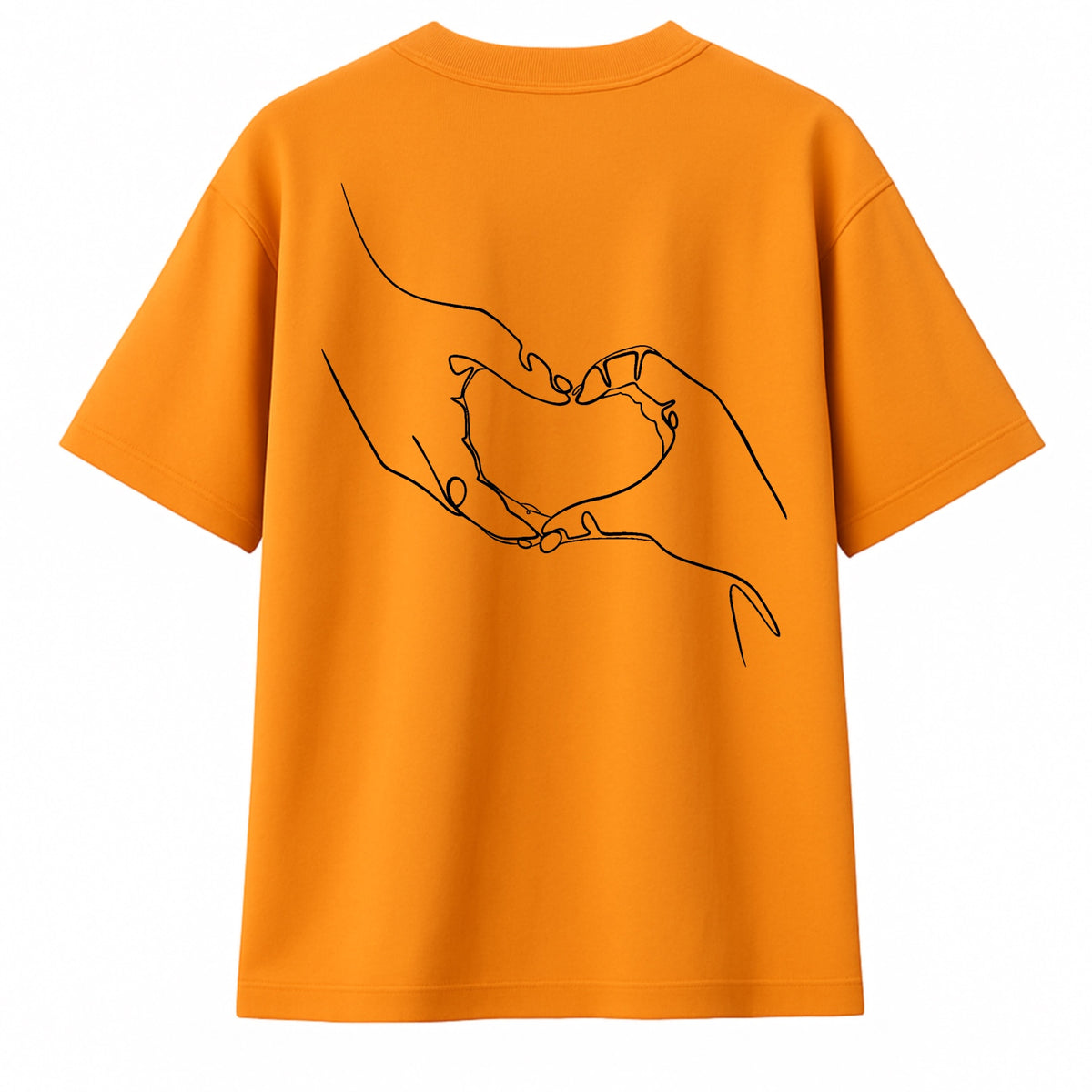 T-Shirt Main dans le coeur