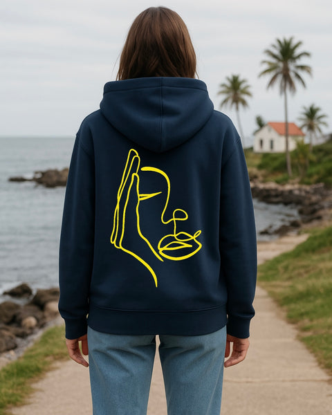 Hoodie Visage Caché Femme