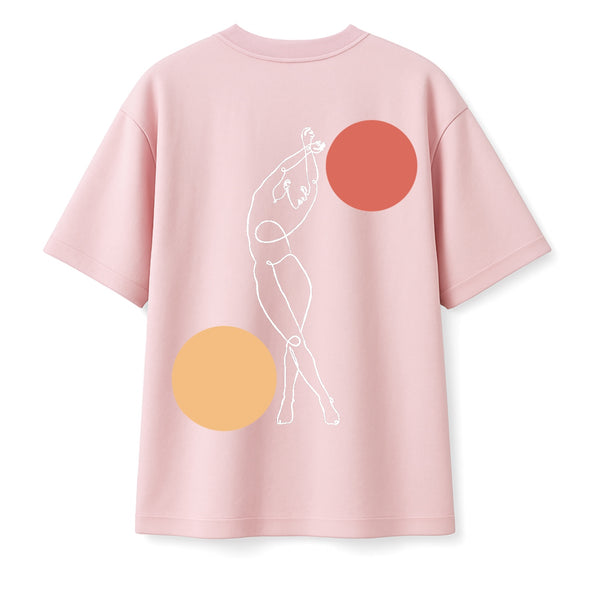 T-shirt "Danse des formes" femmes
