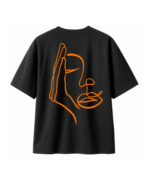 T-Shirt "Visage caché"