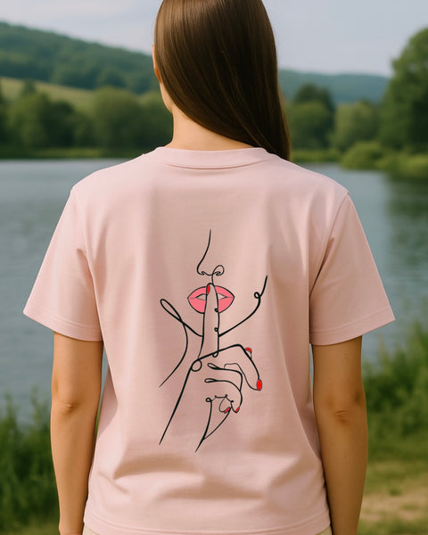 T-Shirt Silence Femme