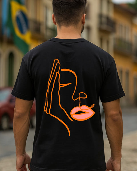 T-Shirt "Visage caché"