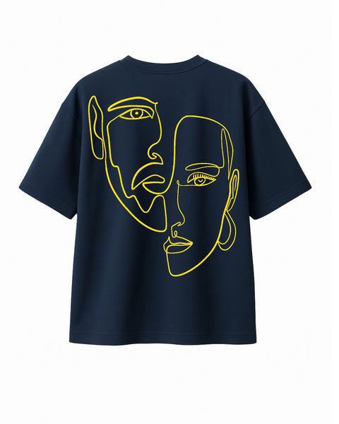 T-Shirt Double Visage Femme