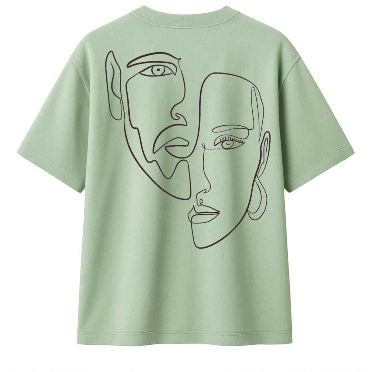 T-Shirt Double Visage Femme