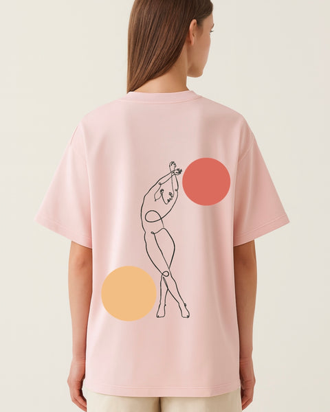 T-shirt "Danse des formes" femmes