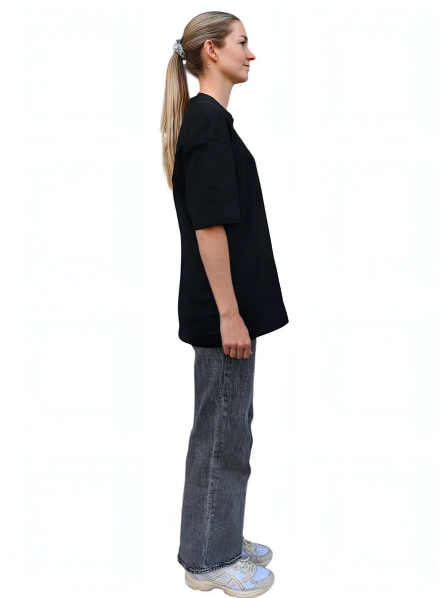 T-Shirt Femme assise Femme