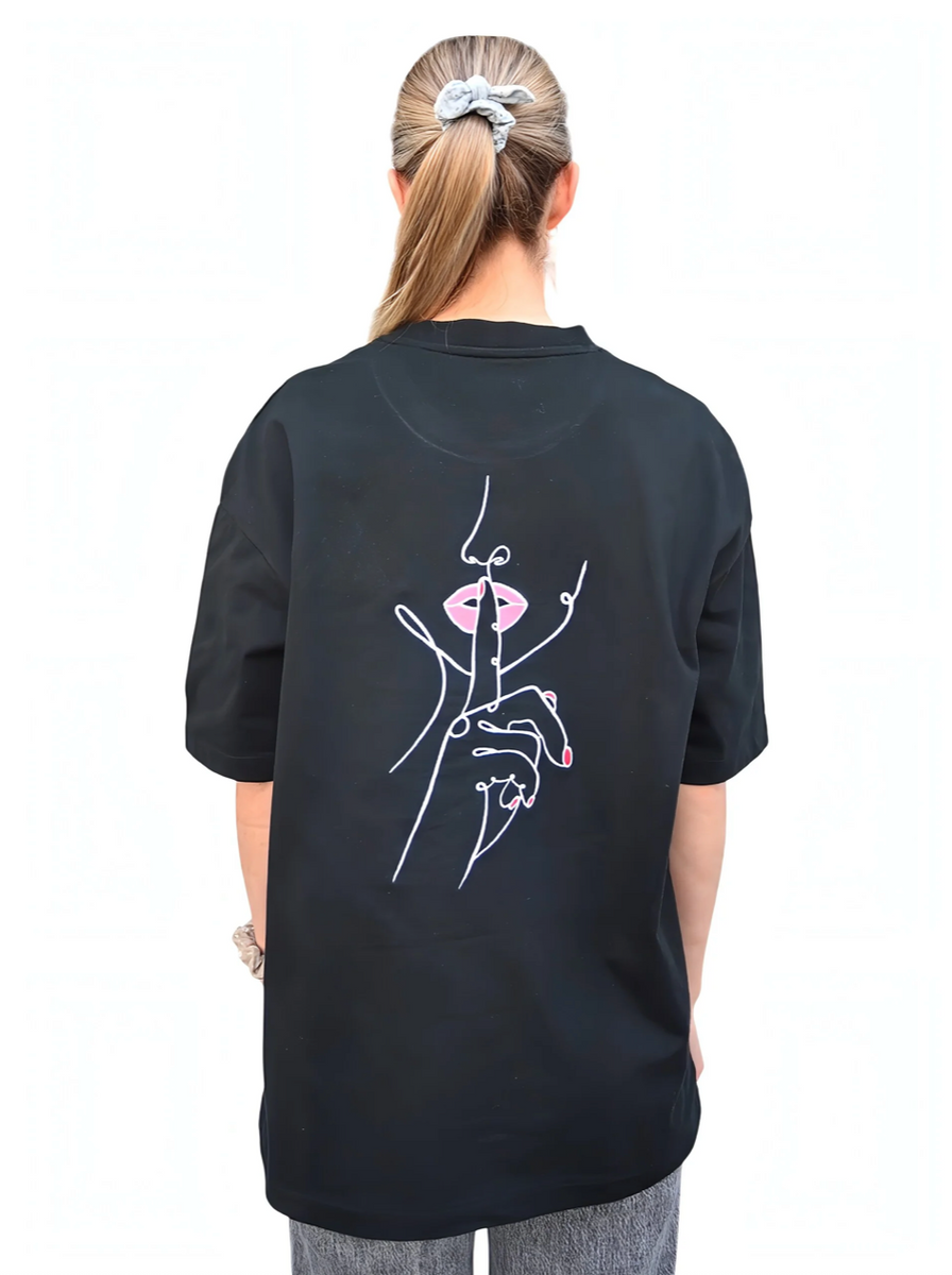 T-Shirt Silence Femme