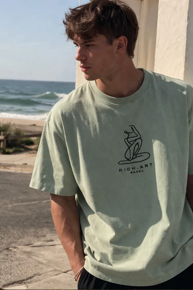 T-Shirt – Matisse-Stickerei