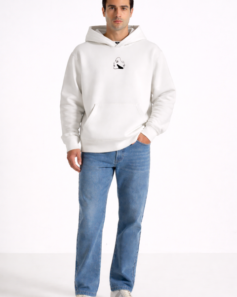 Aura - Hoodie brodé One Line Art
