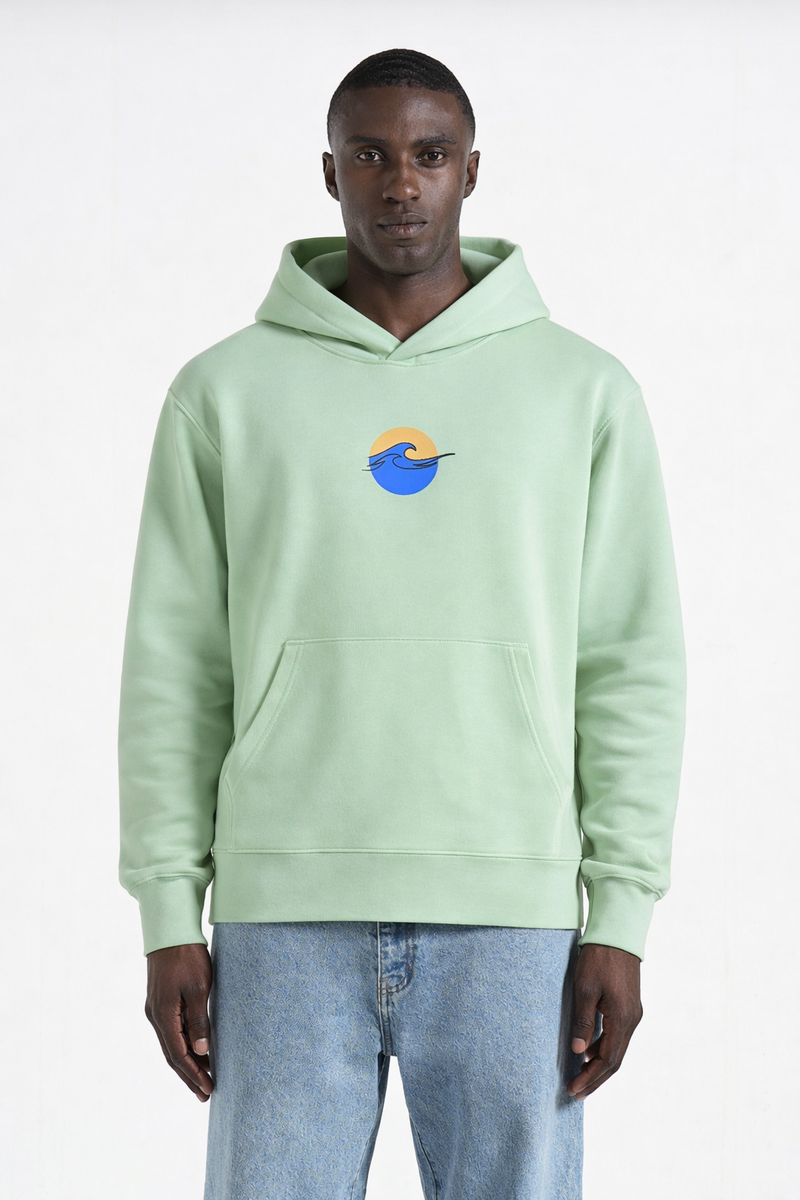 Vague – Bestickter Hoodie