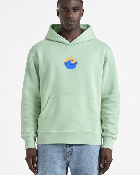 Vague – Bestickter Hoodie