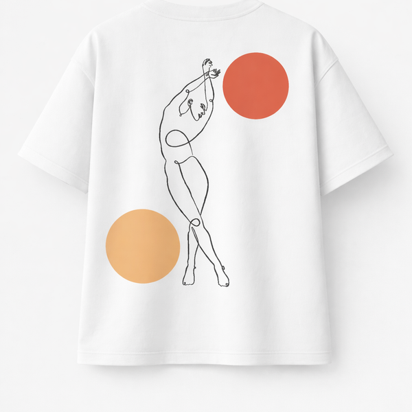 Danse des Formes - T-shirt impression Textile