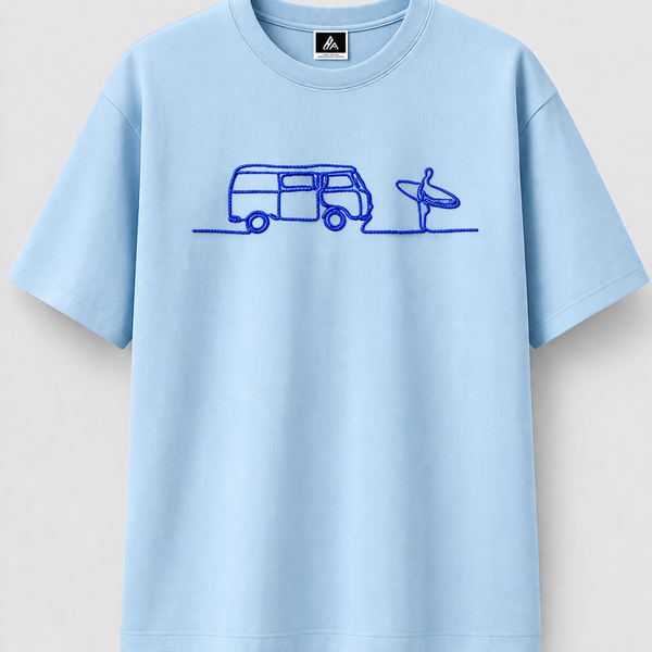 Surf - T-shirt brodé