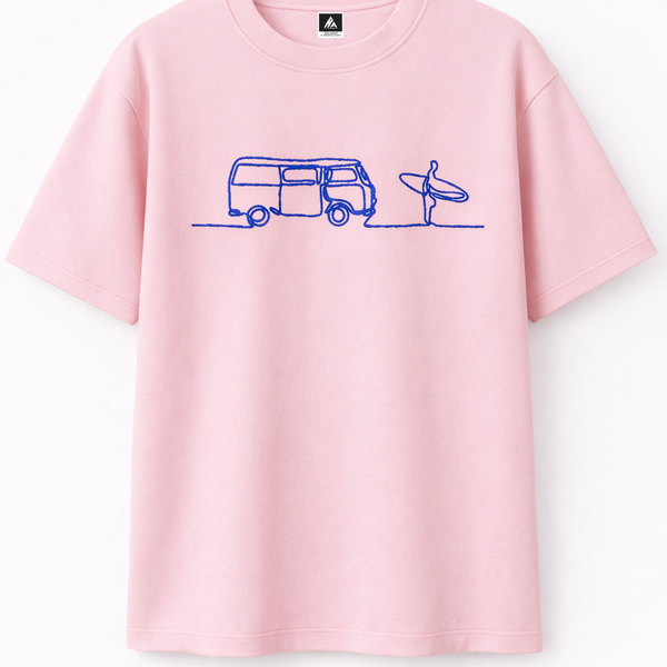 Surf - T-shirt brodé