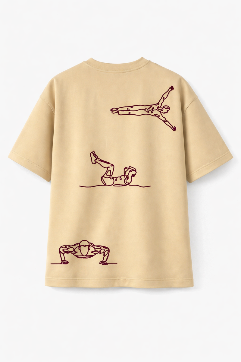 Street-Workout – Besticktes T-Shirt