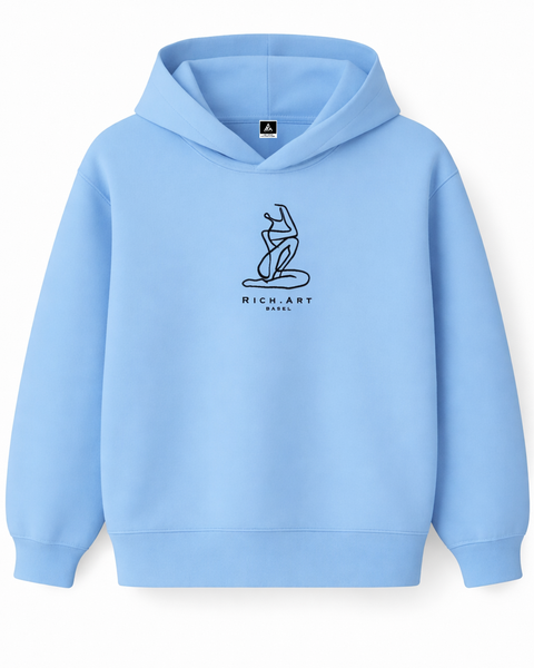 Hoodie – Matisse-Stickerei