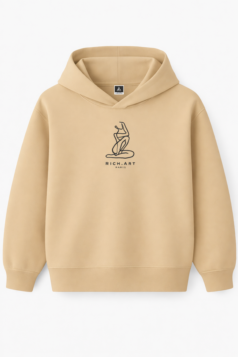Matisse – Hoodie Brodé One Line Art