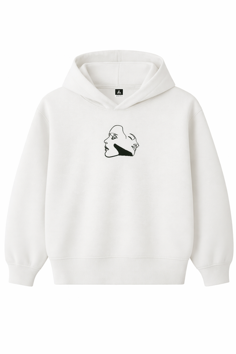 Aura - Hoodie brodé One Line Art