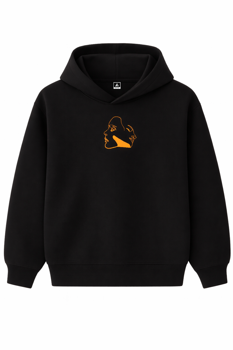Aura - Hoodie brodé One Line Art