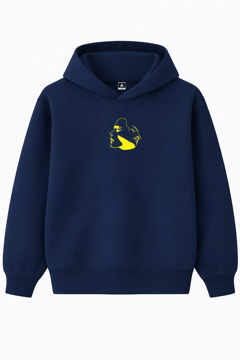 Aura - Hoodie brodé One Line Art