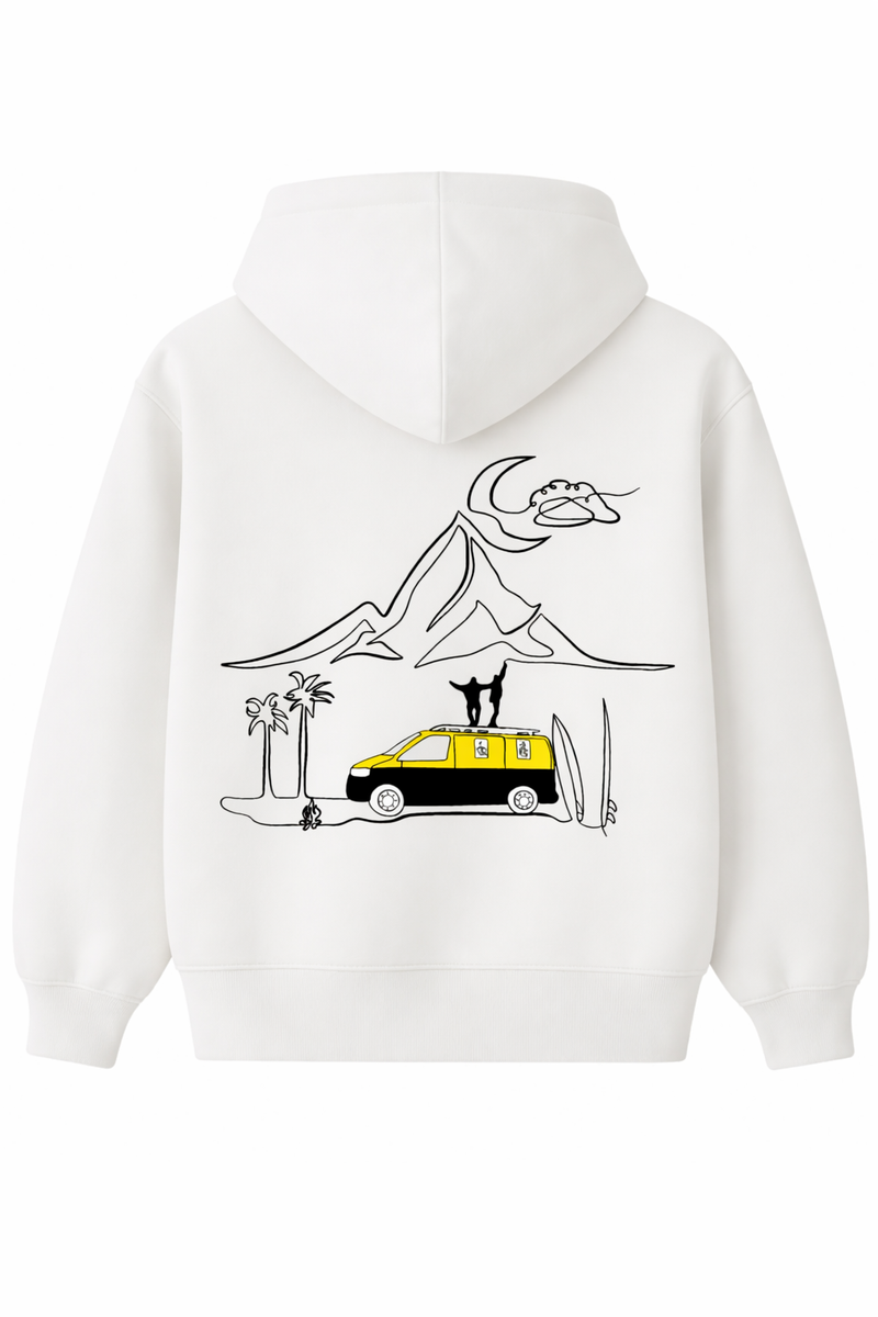 Vanlife - Bestickter Hoodie