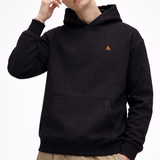 Hoodie 460g 100% Coton – Broderie Minimaliste - Design One Line Draw Rich.Art