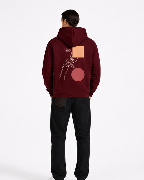 Pensive – Bestickter Hoodie