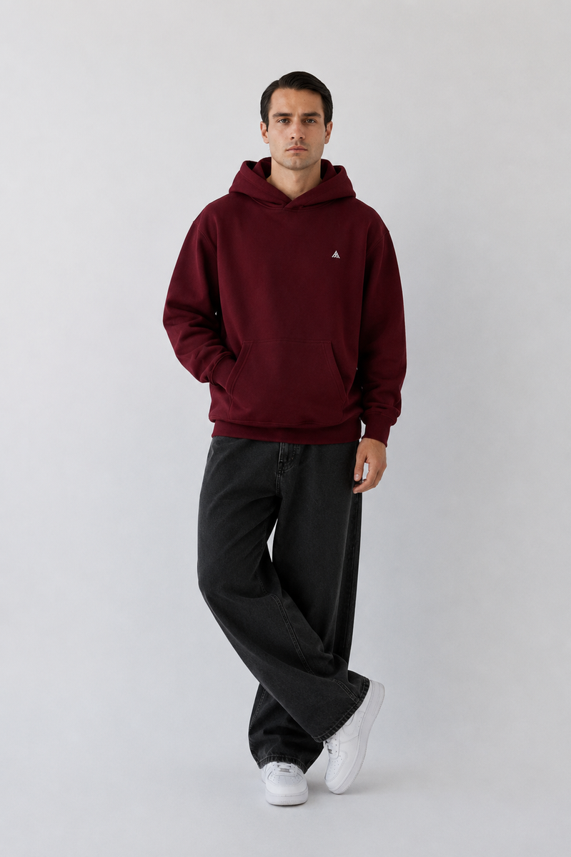 Visage Caché – Bestickter Hoodie