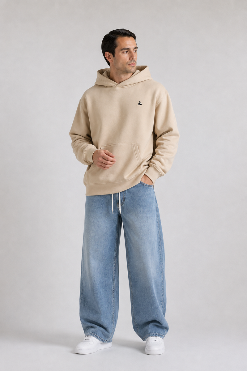 Vanlife – Hoodie Brodé One Line Art