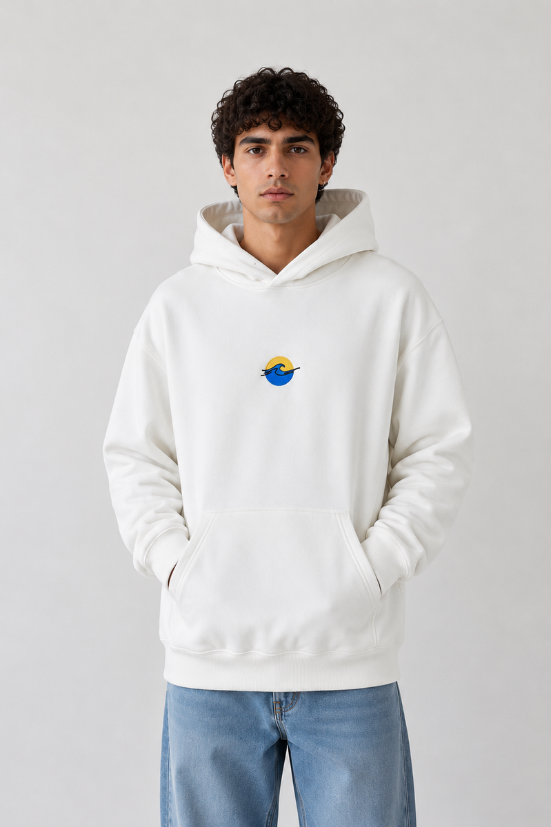 Vague – Bestickter Hoodie