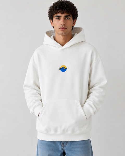 Vague – Bestickter Hoodie