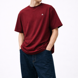 🟡 PRÉCOMMANDE: T-shirt Minimaliste Brodé 100% Coton – Design Visage Caché Ma boutique