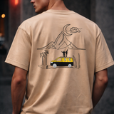 🟡 PRÉCOMMANDE: T-shirt Minimaliste Brodé 100% Coton – Design Vanlife Ma boutique