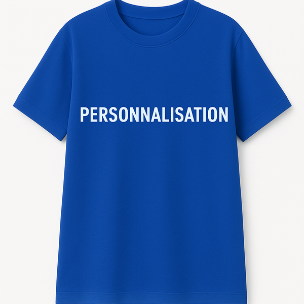 T-shirt Brodé 100% Coton – Entièrement Personnalisable (Couleurs, Grammage, Broderie) Rich.Art