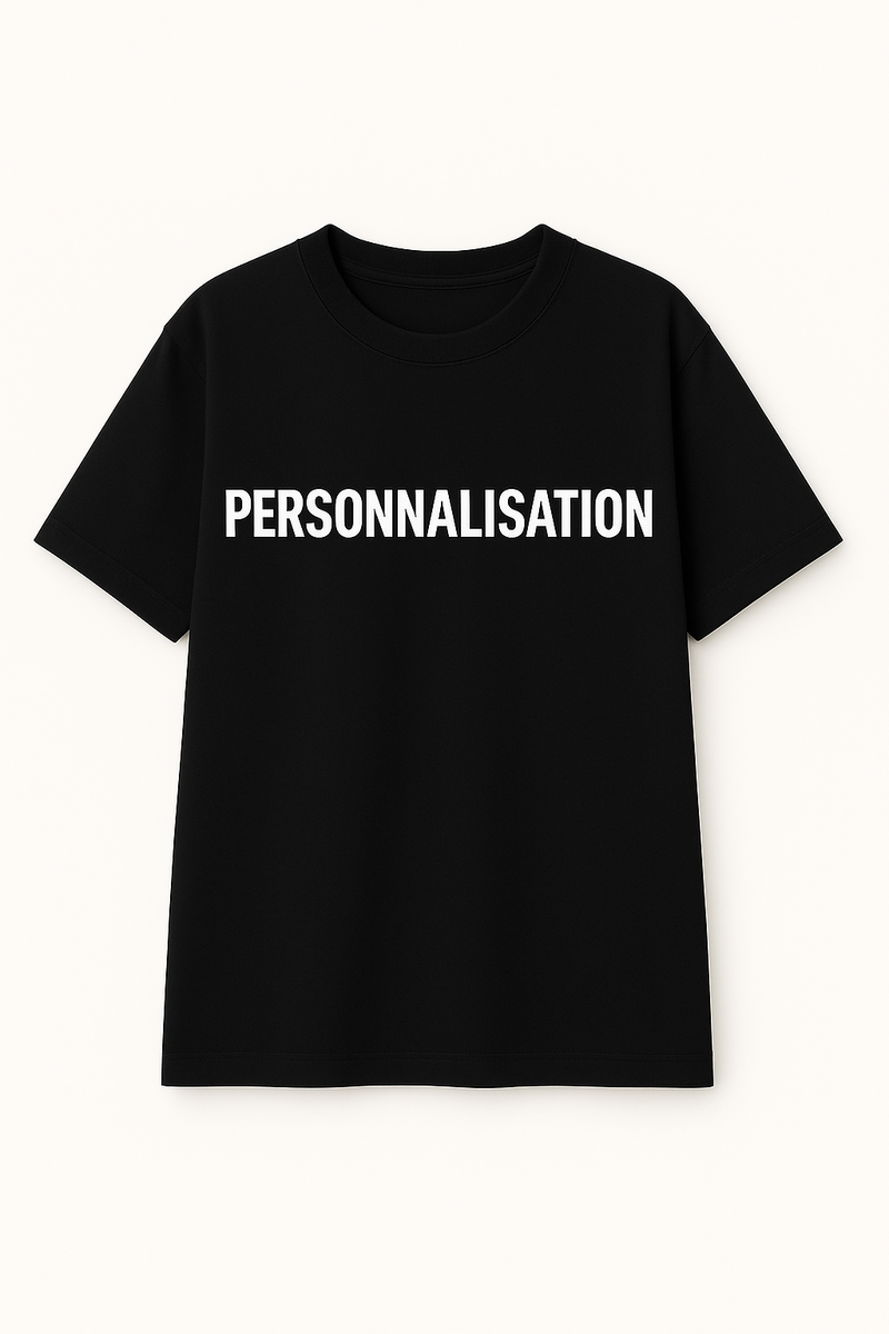 T-shirt Brodé 100% Coton – Entièrement Personnalisable (Couleurs, Grammage, Broderie) Rich.Art