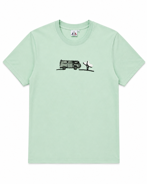Van Escape T-Shirt Broderie Peluche Van & Surf – Rich.Art