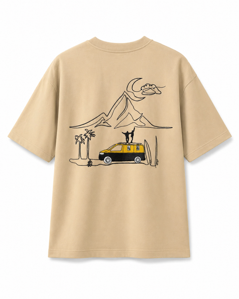 T-Shirt – Vanlife Stickerei