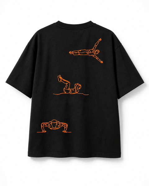 T-Shirt - Street-Workout Stickerei