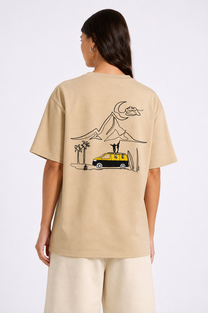 Vanlife – Besticktes T-Shirt