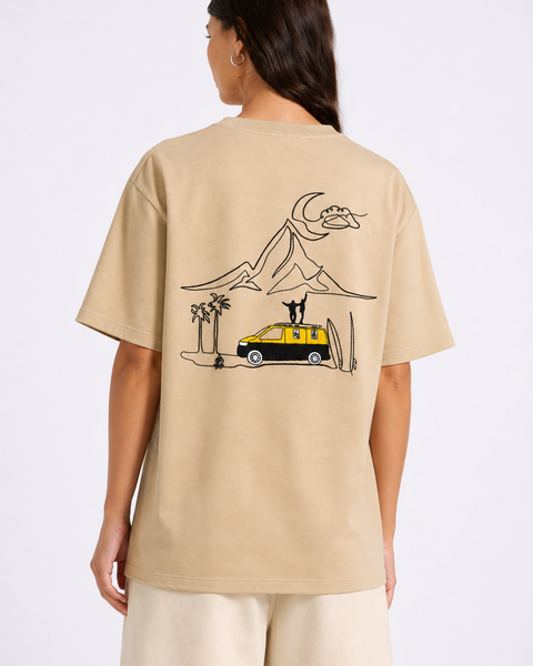 Vanlife – Besticktes T-Shirt